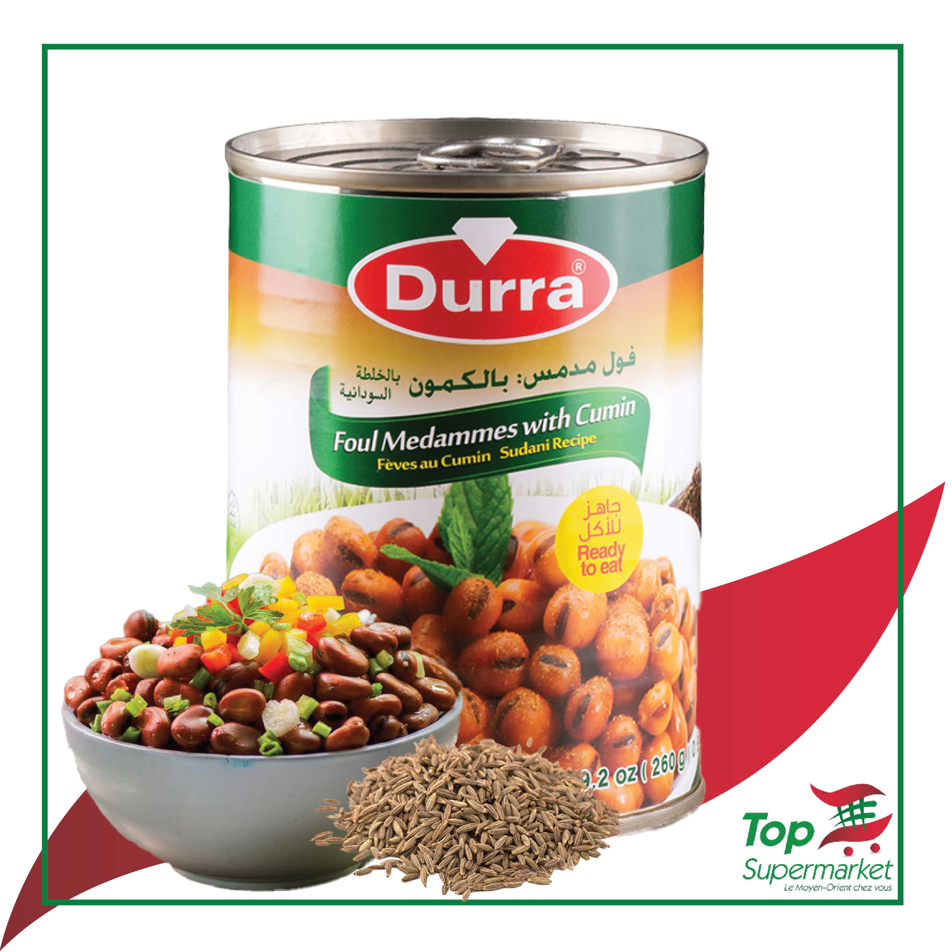 Durra fèves & cumin 400gr